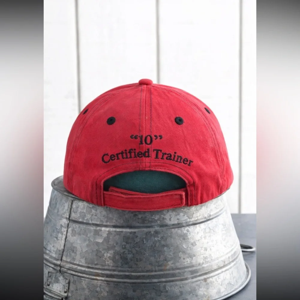 Bubba Gump Shrimp Co. Embroidered Baseball Cap. Men’s Women’s Unisex Red